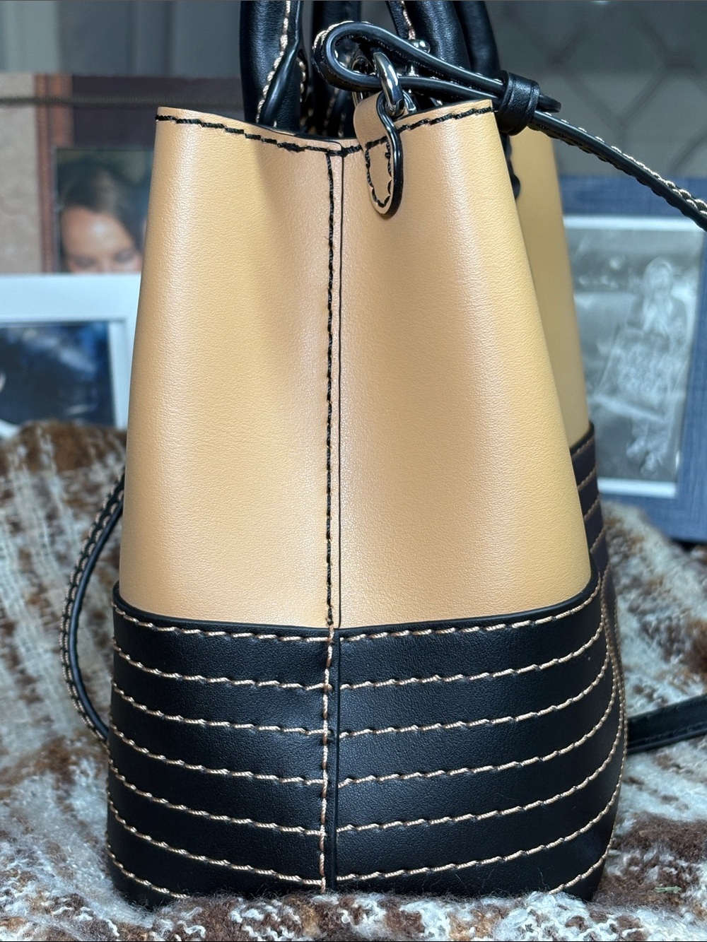 LAUREN Ralph Lauren Leather Small Marcy Satchel 8x10x4.5 SoldOut NWOT Style 6264 - Picture 7 of 16